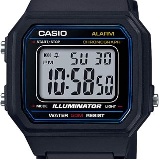 W217H Series | Men’s Digital Watch | 50M WR | 1/100 Second Stopwatch | LED Backlight | Countdown Timer | 100 SEC Chronograph | Daily Alarm | Hourly Time Signal | 7 Year Battery